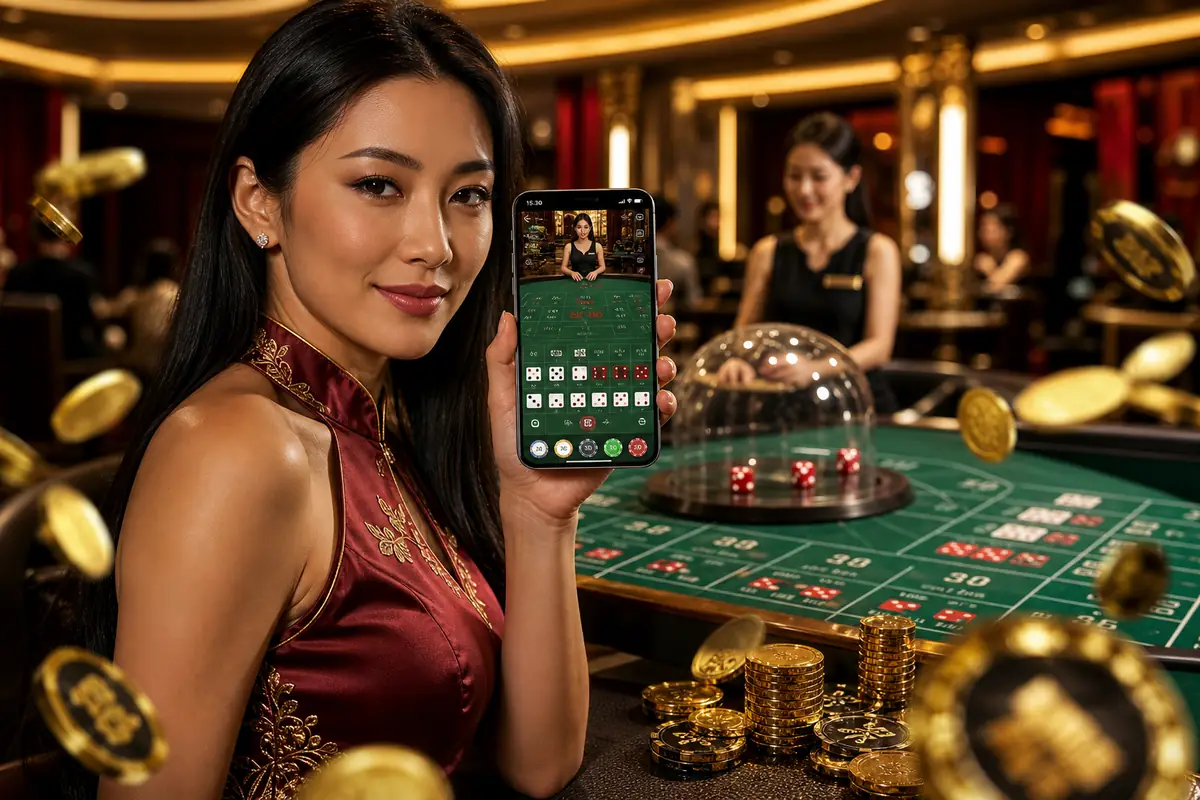 csk77 Casino meja permainan live baccarat